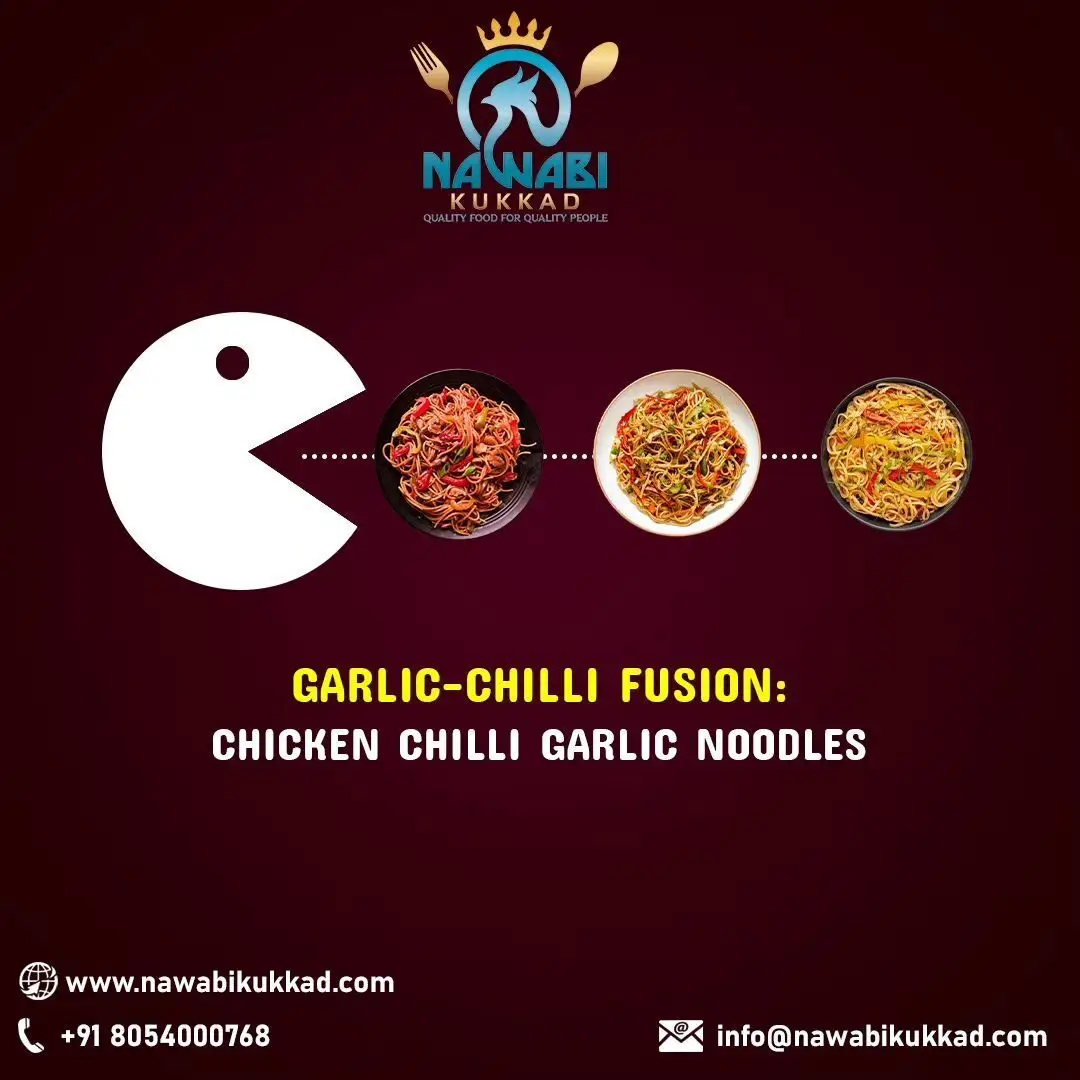 chicken chilli garlic noodles
