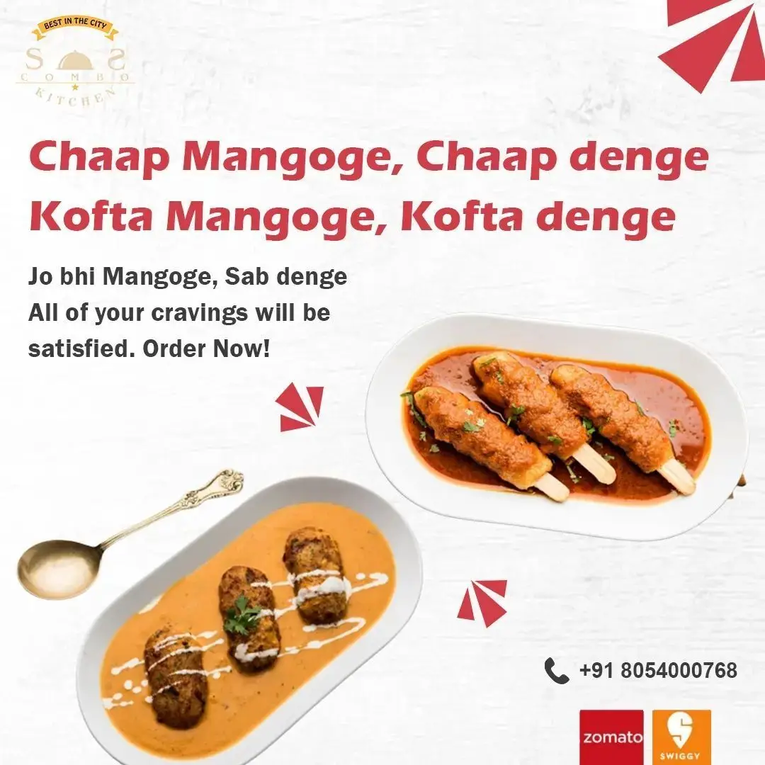 delicious chaap and kofta