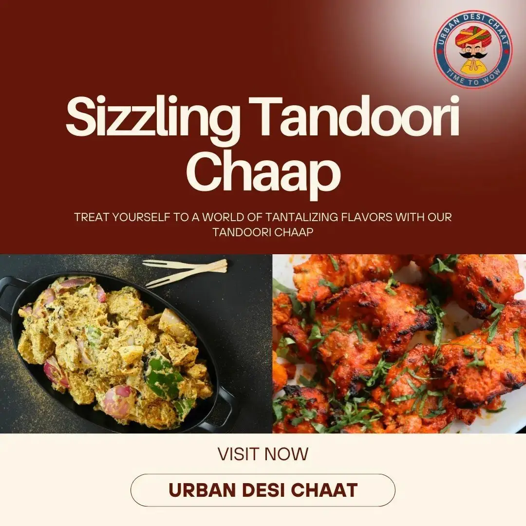 tasty sizzling tandoori chaap