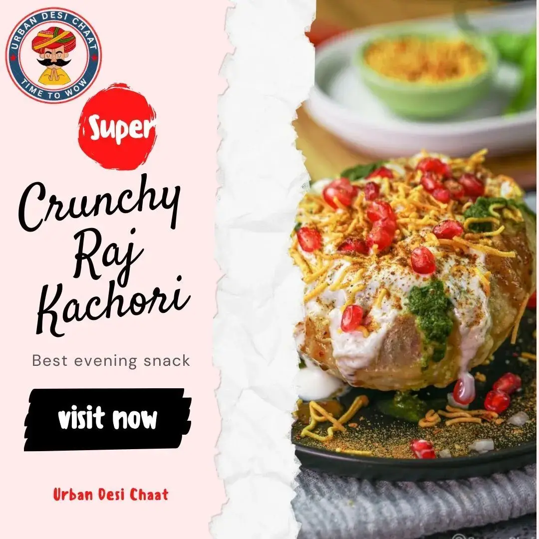 crunchy raj kachori